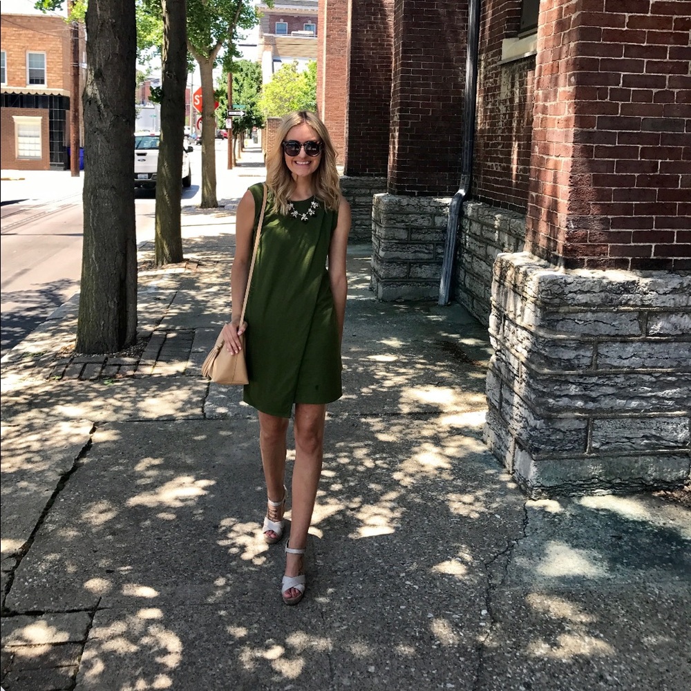 J.Crew Wrap Front Dress